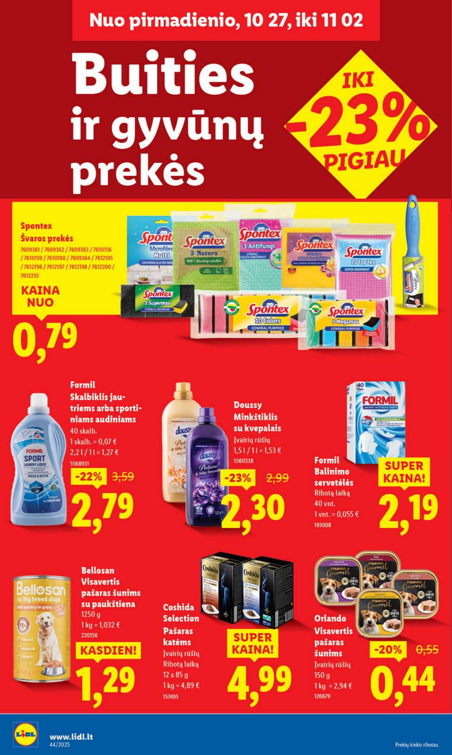 Lidl leidinys naujas akcijos nuo 
  2025-10-27 iki 
  2025-11-02 | Leidinukas.lt puslapis 46