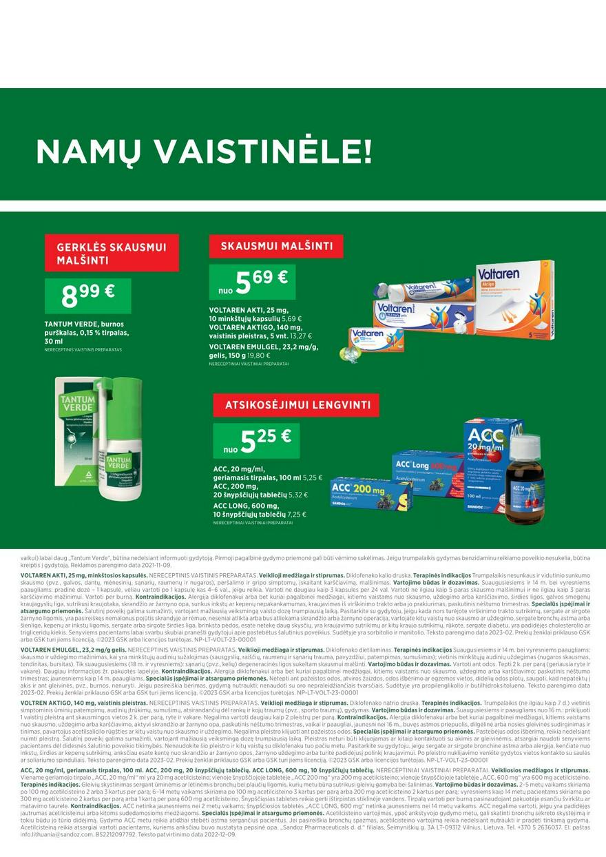 Euro vaistinė leidinys akcijos nuo 
  2024-01-31 iki 
  2024-02-29 | Leidinukas.lt puslapis 7