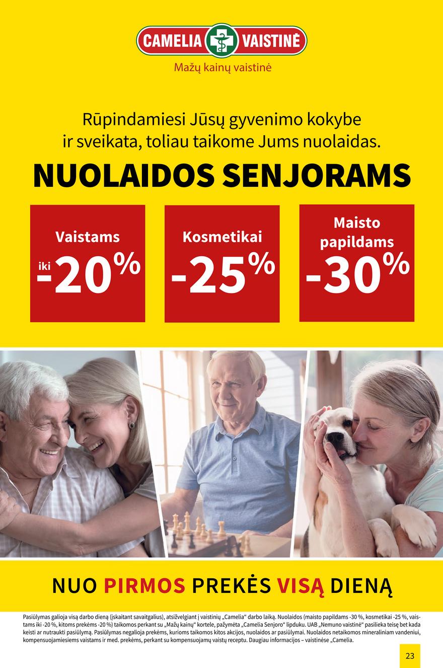 Camelia gegužės leidinys akcijos nuo 
  2021-05-01 iki 
  2021-05-31 | Leidinukas.lt puslapis 23