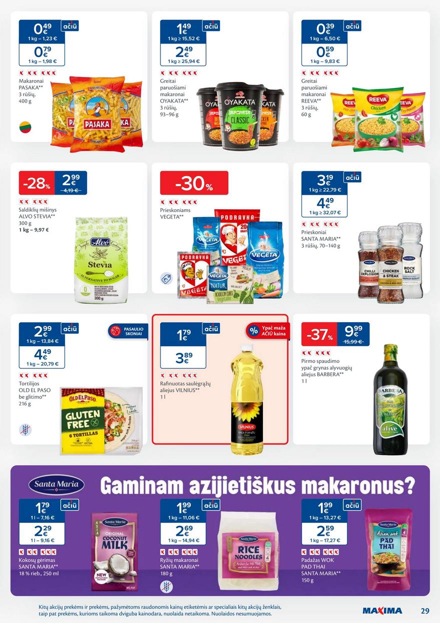 Maxima leidinukas akcijos nuo
2025-08-26 iki
2025-09-01 | Leidinukas.lt puslapis 29