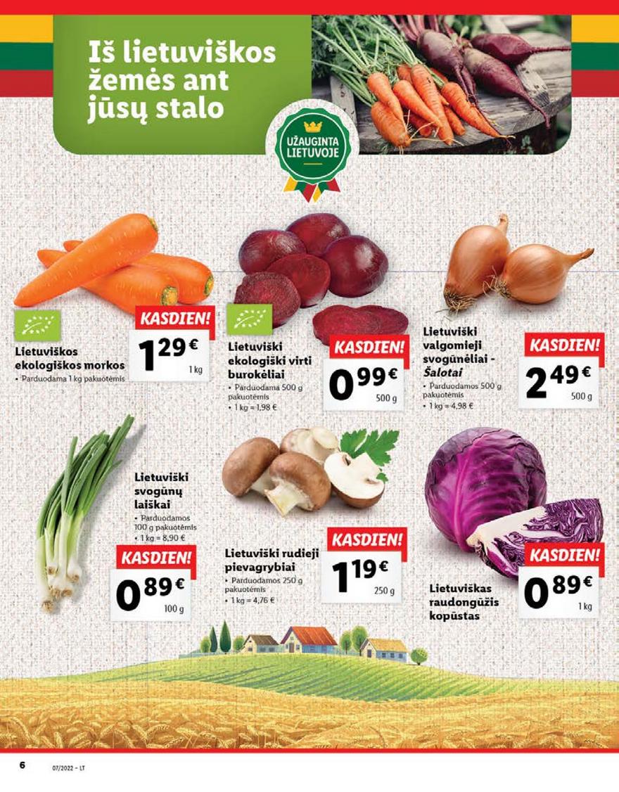 Lidl maisto prekių pasiūlymai akcijos nuo 
  2022-02-14 iki 
  2022-02-20 | Leidinukas.lt puslapis 6