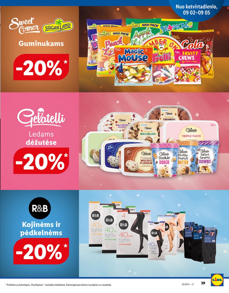 Lidl maisto prekių pasiūlymai akcijos nuo 
  2021-08-30 iki 
  2021-09-05 | Leidinukas.lt puslapis 39