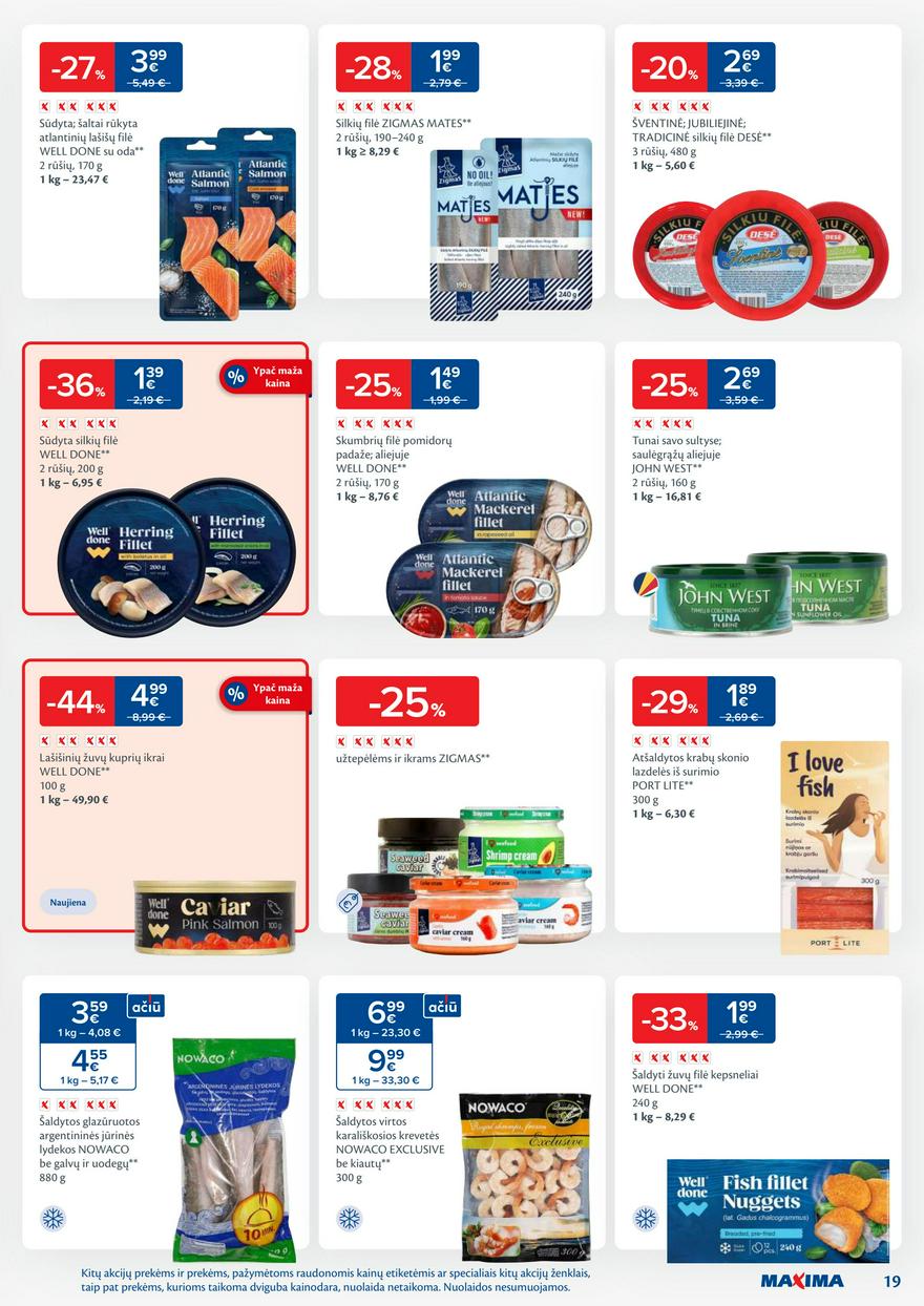 Maxima savaitinis leidinys 10 akcijos nuo 
  2025-03-04 iki 
  2025-03-10 | Leidinukas.lt puslapis 19