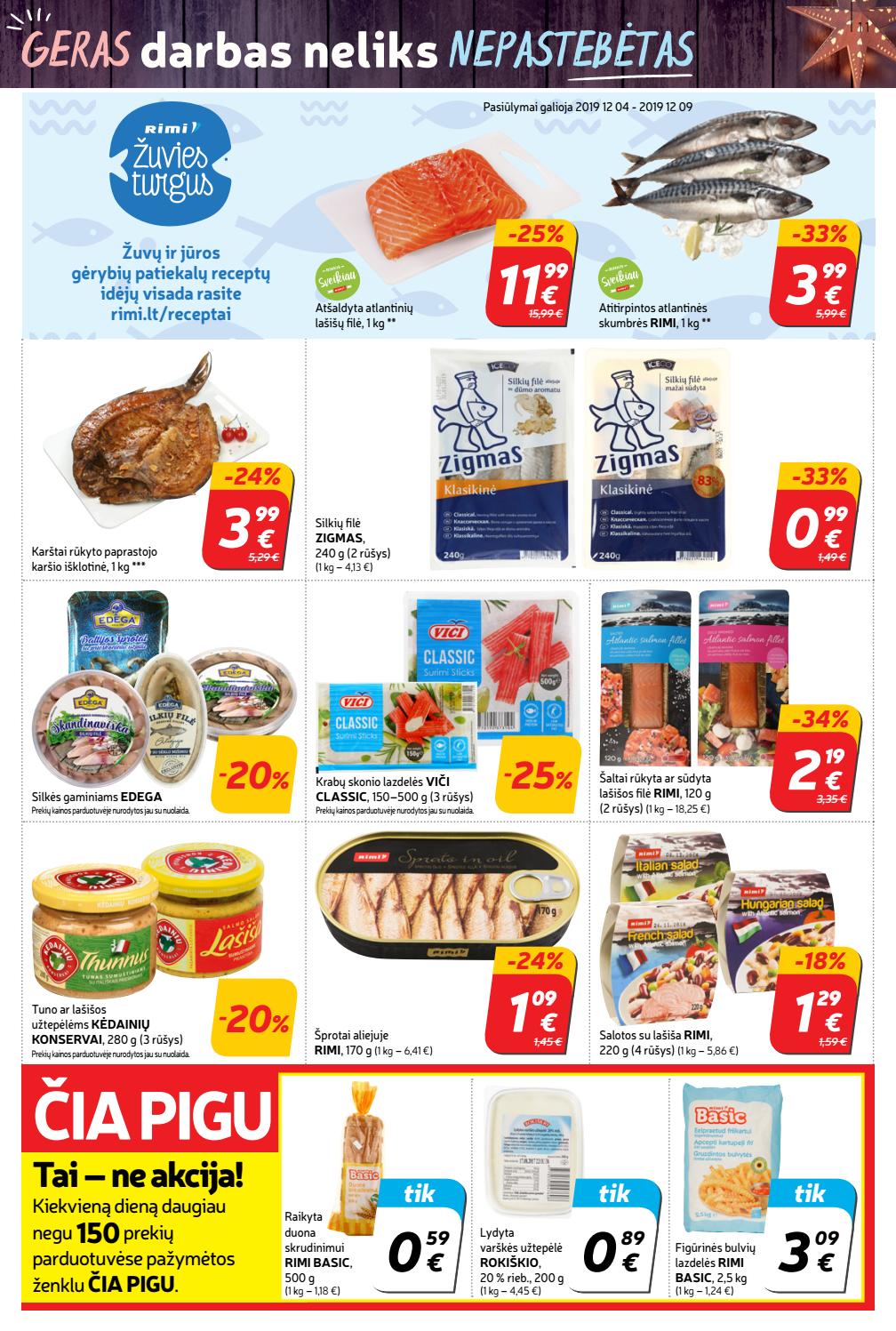 Rimi savaitinis leidinys akcijos nuo 
  2019-12-03 iki 
  2019-12-09 | Leidinukas.lt puslapis 11