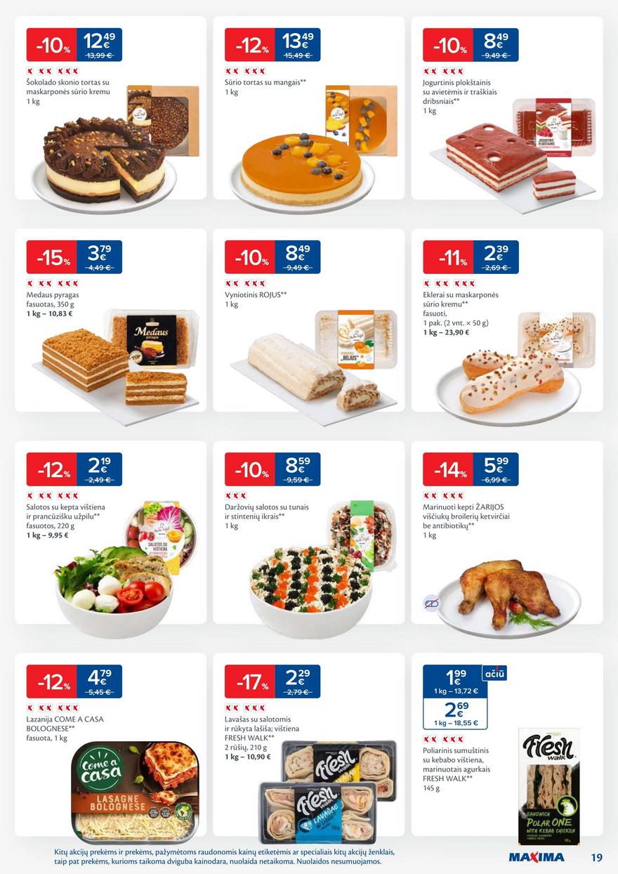 Maxima savaitinis leidinys 19 akcijos nuo 
  2025-05-06 iki 
  2025-05-12 | Leidinukas.lt puslapis 19