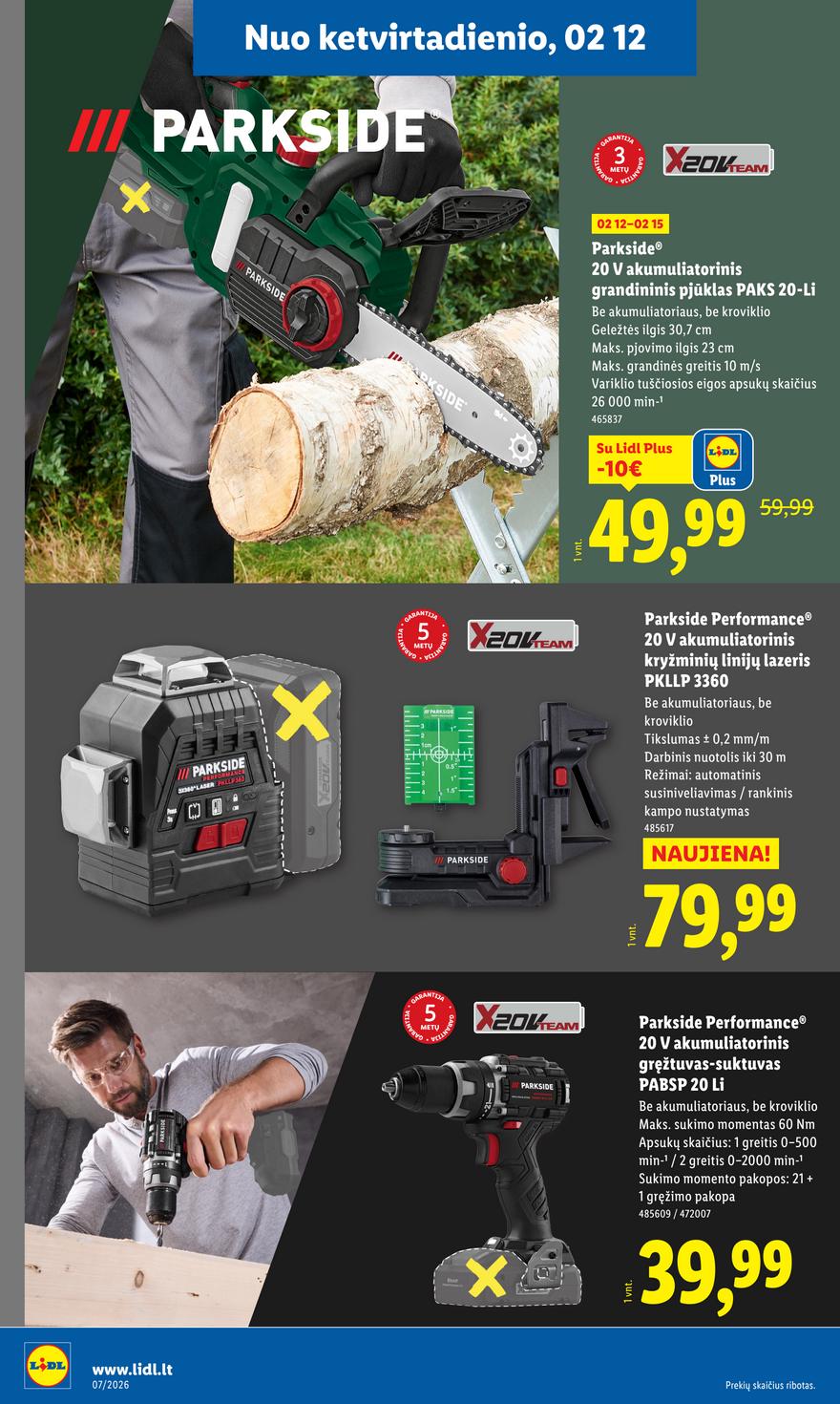 Lidl leidinys naujas akcijos nuo 
  2026-02-09 iki 
  2026-02-15 | Leidinukas.lt puslapis 22