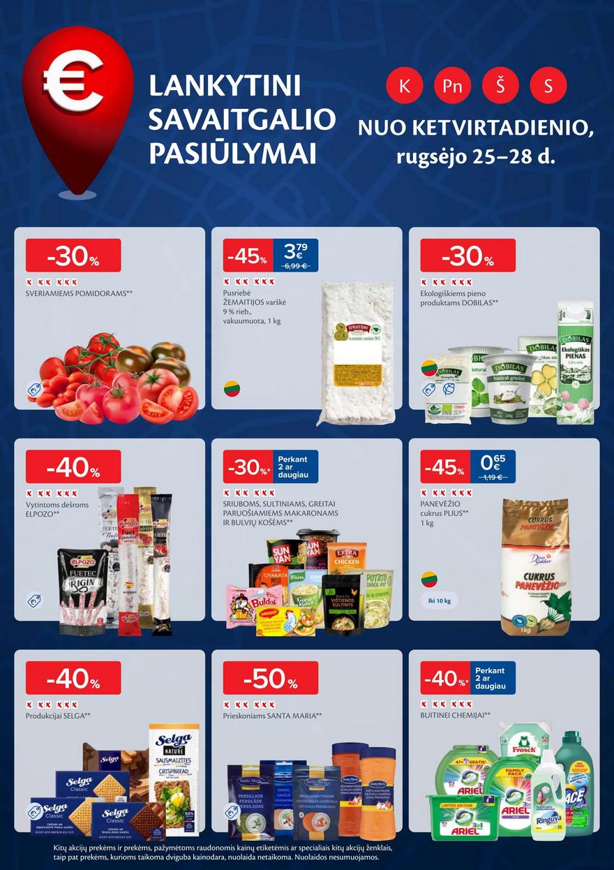 Maxima leidinukas akcijos nuo 
  2025-09-23 iki 
  2025-09-29 | Leidinukas.lt puslapis 48