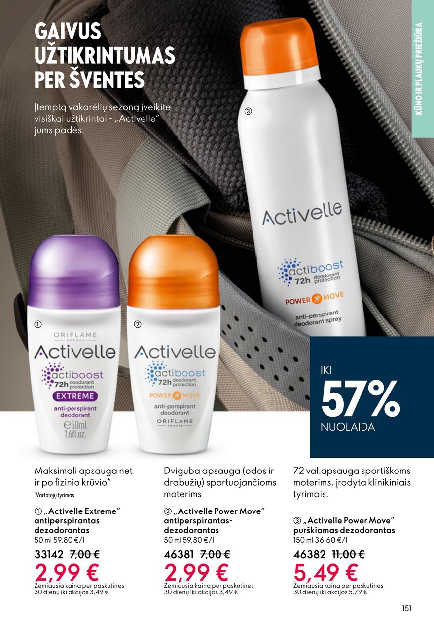 Oriflame katalogas akcijos nuo 
  2025-12-10 iki 
  2025-12-30 | Leidinukas.lt puslapis 151