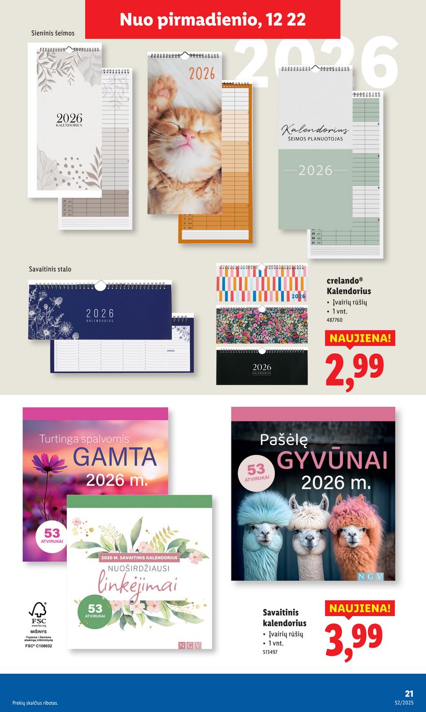 Lidl leidinys akcijos nuo 
  2025-12-22 iki 
  2025-12-28 | Leidinukas.lt puslapis 21