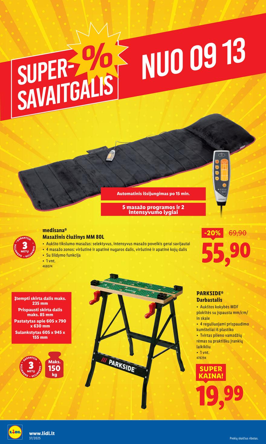 Lidl leidinys akcijos nuo 
  2025-09-08 iki 
  2025-09-14 | Leidinukas.lt puslapis 40