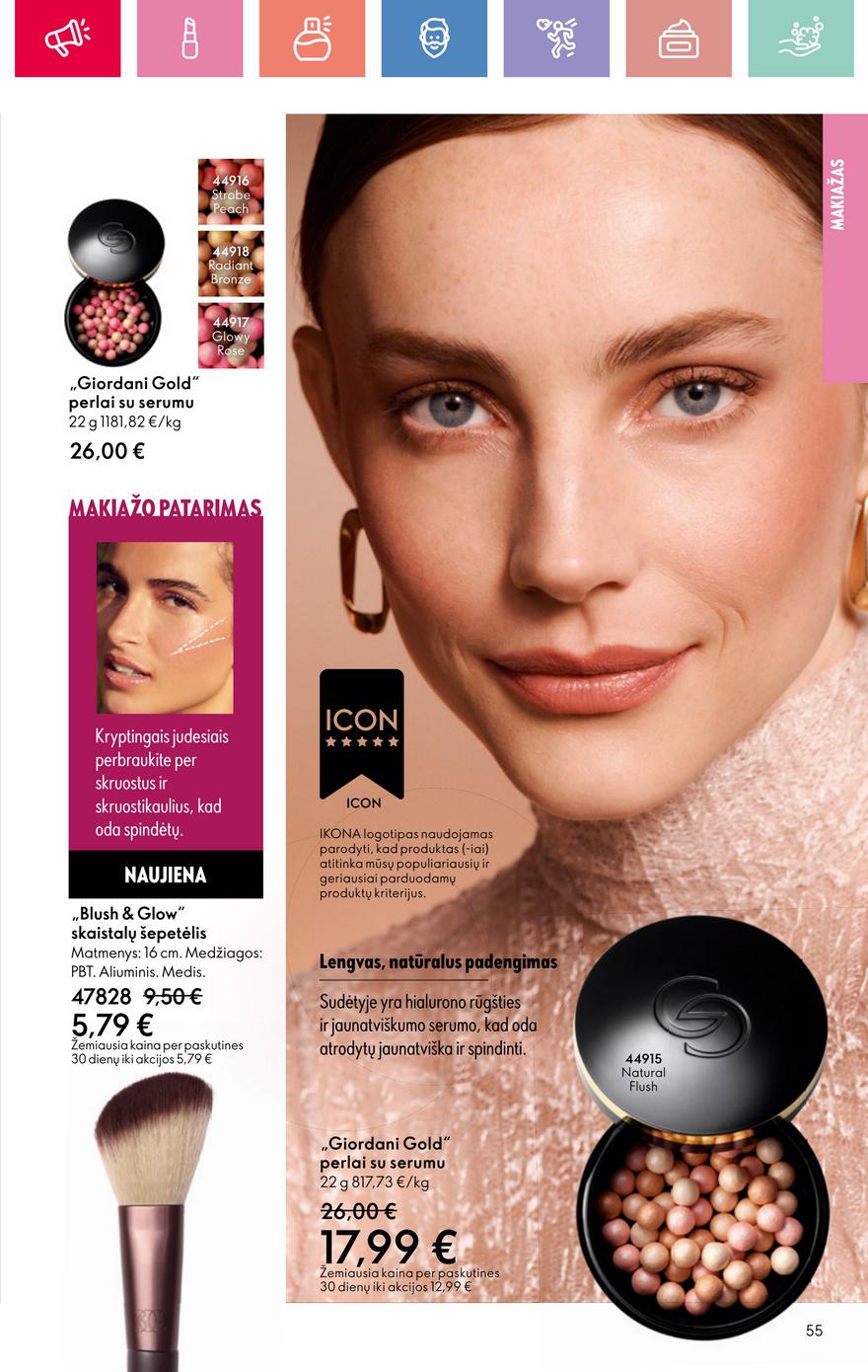 Oriflame katalogas akcijos nuo 
  2025-08-24 iki 
  2025-09-13 | Leidinukas.lt puslapis 55