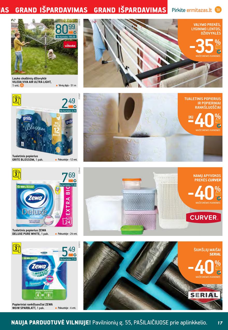 Ermitažas leidinys akcijos nuo 
  2022-06-29 iki 
  2022-07-19 | Leidinukas.lt puslapis 17