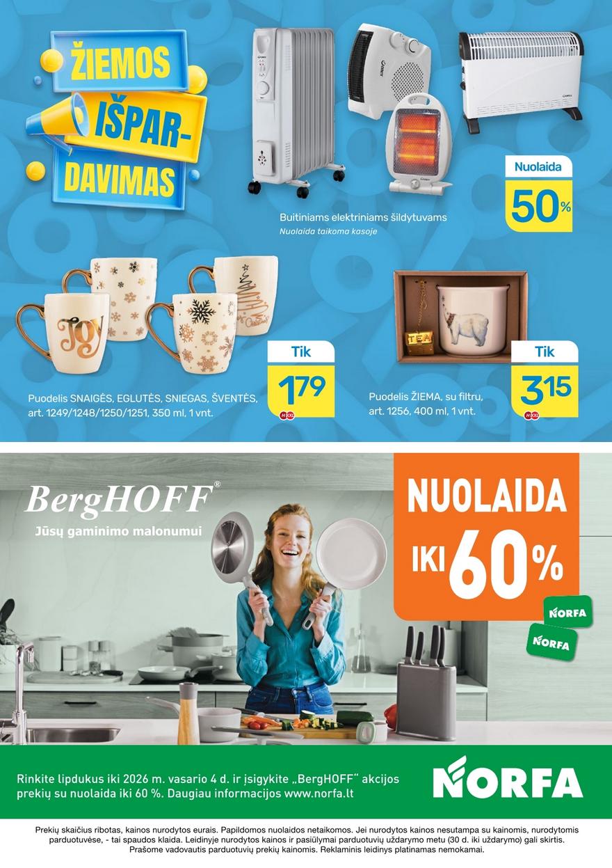 Norfos leidinys akcijos nuo 
  2026-01-22 iki 
  2026-02-04 | Leidinukas.lt puslapis 32