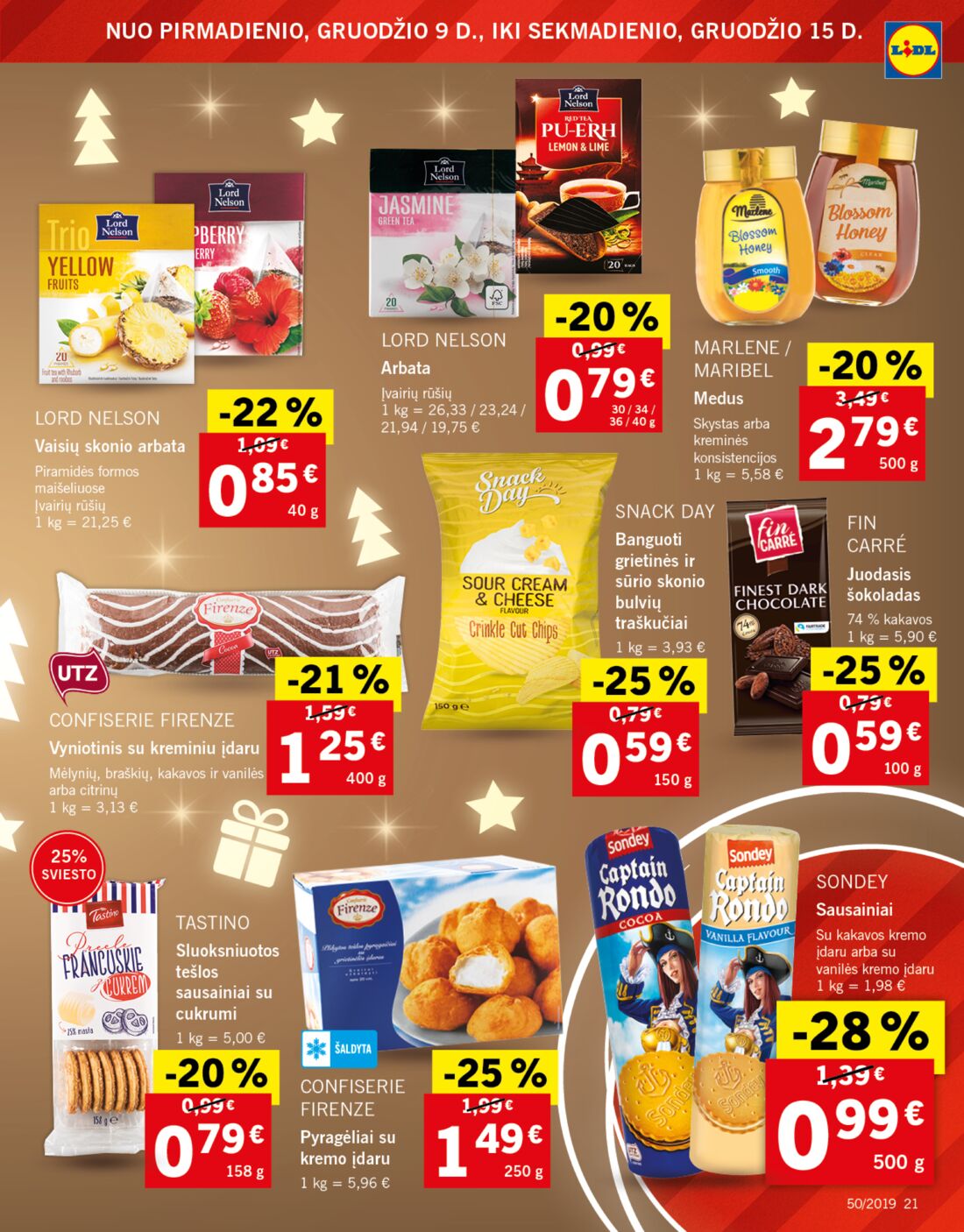 Lidl savaitinis leidinys akcijos nuo 
  2019-12-09 iki 
  2019-12-15 | Leidinukas.lt puslapis 21