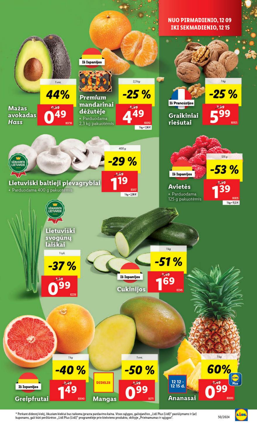 Lidl leidinys naujas akcijos nuo 
  2024-12-09 iki 
  2024-12-15 | Leidinukas.lt puslapis 5