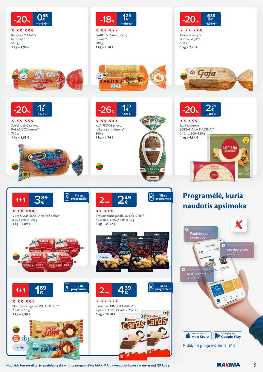 Maxima leidinys akcijos nuo 
  2024-06-11 iki 
  2024-06-17 | Leidinukas.lt puslapis 9