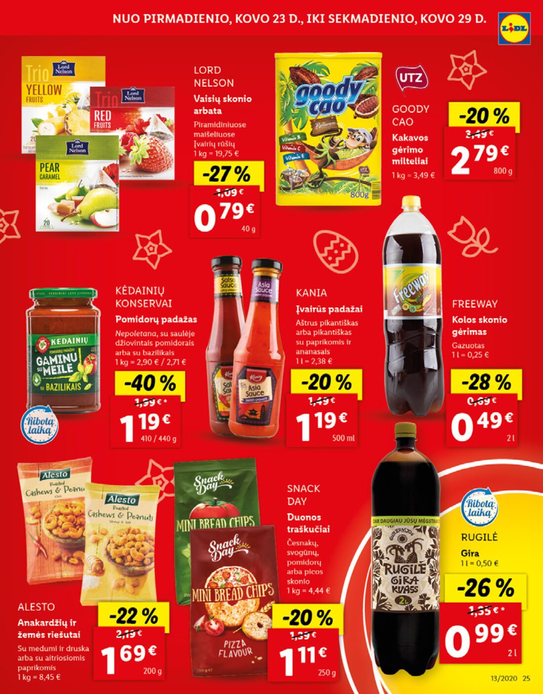 Lidl savaitinis leidinys akcijos nuo 
  2020-03-23 iki 
  2020-03-29 | Leidinukas.lt puslapis 25