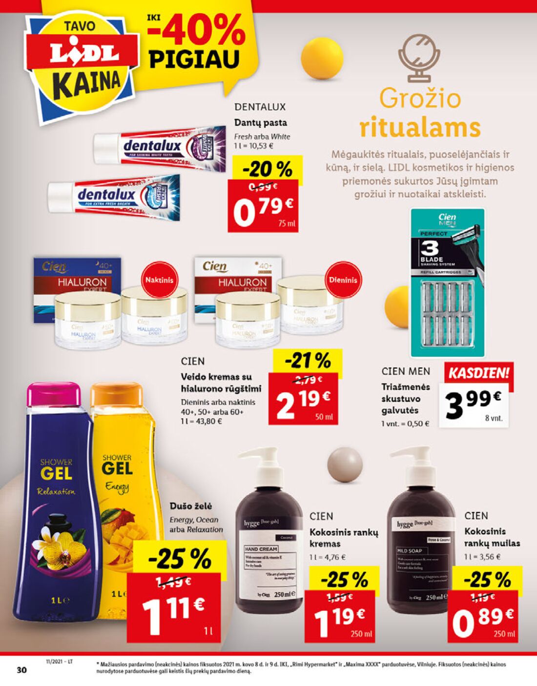 Lidl savaitinis leidinys akcijos nuo 
  0021-03-15 iki 
  2021-03-21 | Leidinukas.lt puslapis 30