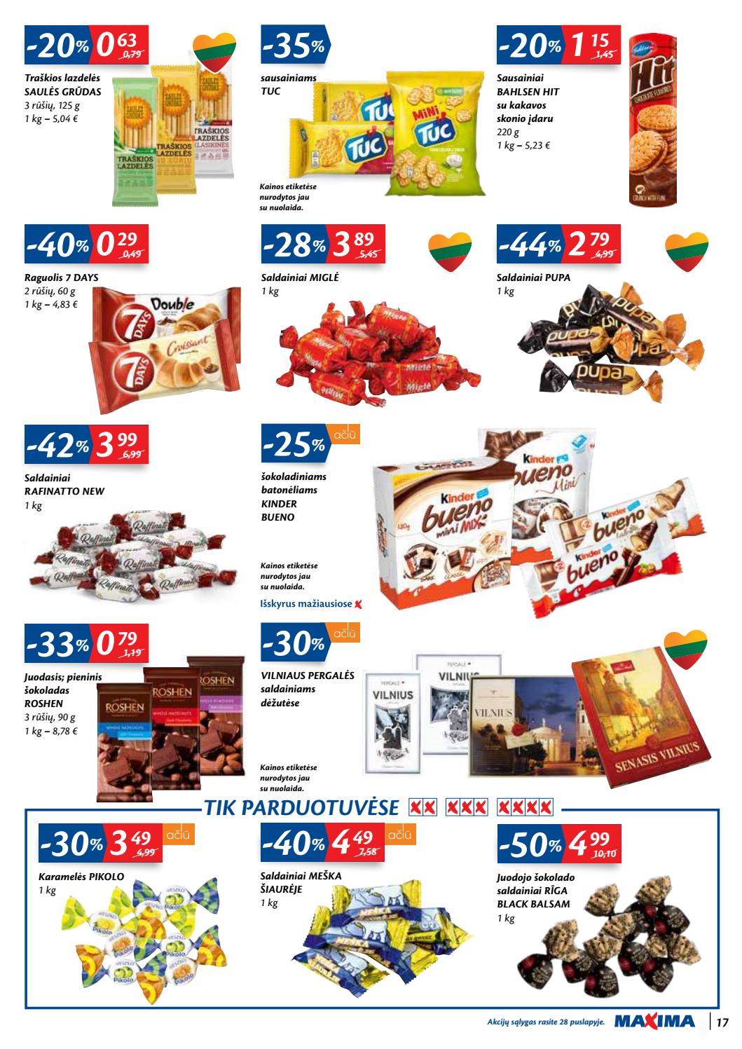 Maxima kaininis leidinys akcijos nuo 
  2020-06-09 iki 
  2020-06-15 | Leidinukas.lt puslapis 17