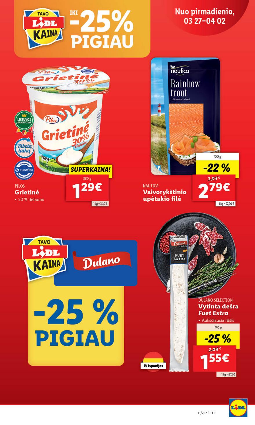 Lidl pasiūlymai akcijos nuo 
  2023-03-27 iki 
  2023-04-02 | Leidinukas.lt puslapis 5