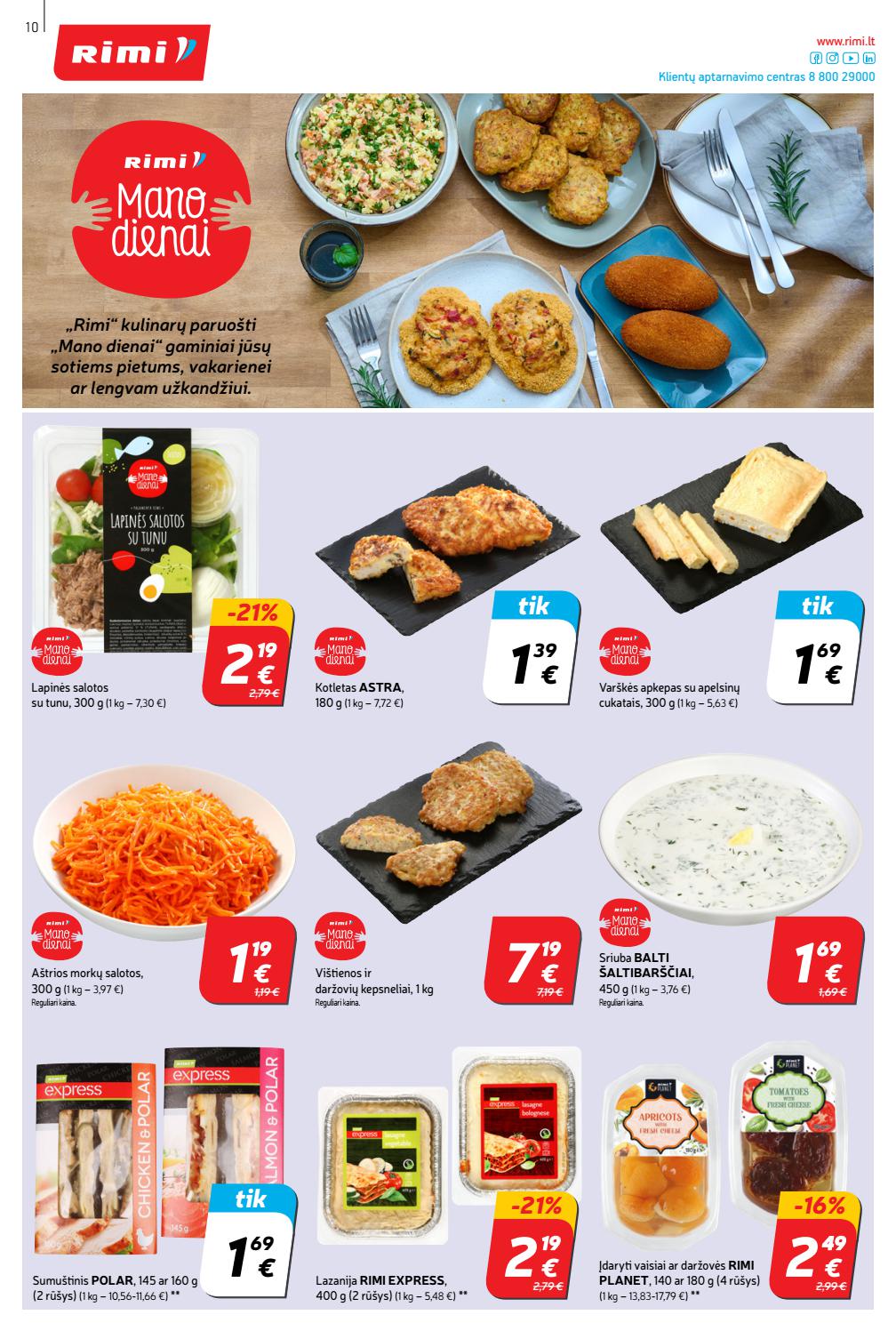 Rimi savaitinis leidinys akcijos nuo 
  2021-08-03 iki 
  2021-08-09 | Leidinukas.lt puslapis 10