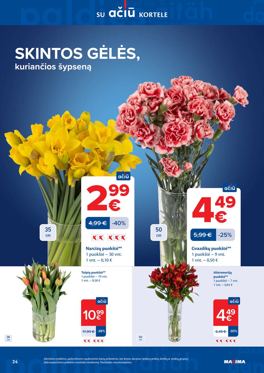 Maxima leidinys akcijos nuo 
  2026-03-24 iki 
  2026-03-30 | Leidinukas.lt puslapis 24