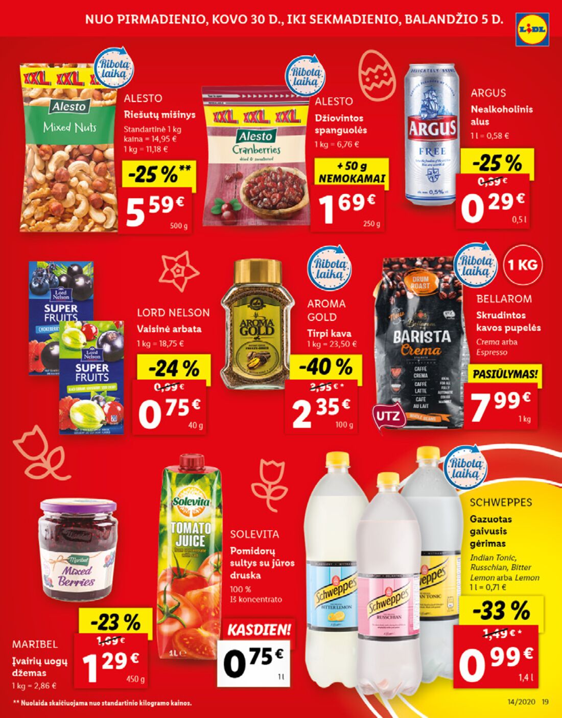 Lidl savaitinis leidinys akcijos nuo 
  2020-03-30 iki 
  2020-04-05 | Leidinukas.lt puslapis 19