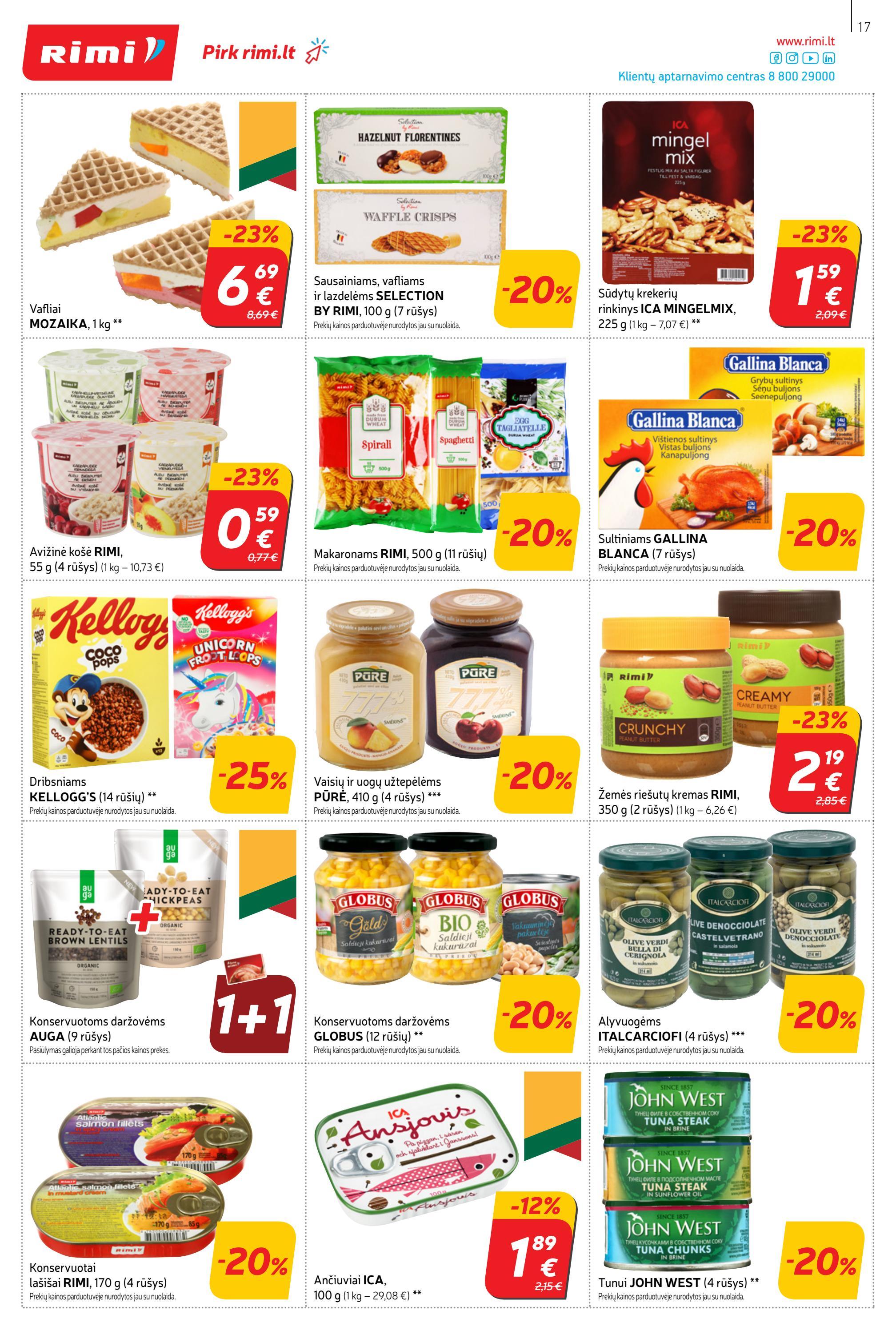 Rimi savaitinis leidinys akcijos nuo 
  2022-08-02 iki 
  2022-08-08 | Leidinukas.lt puslapis 17