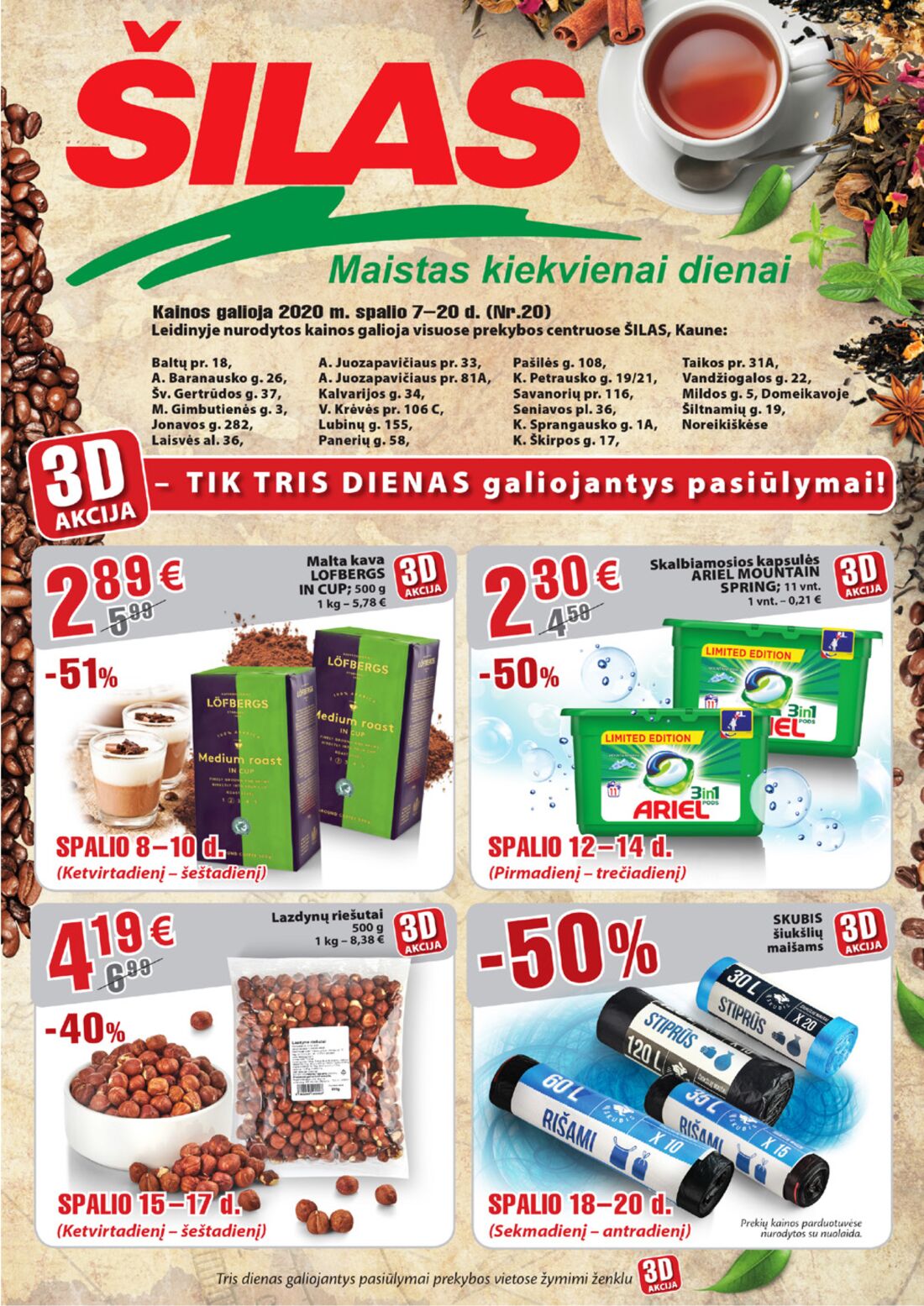 Šilas leidinys akcijos nuo 
  2020-10-07 iki 
  2020-10-20 | Leidinukas.lt puslapis 1