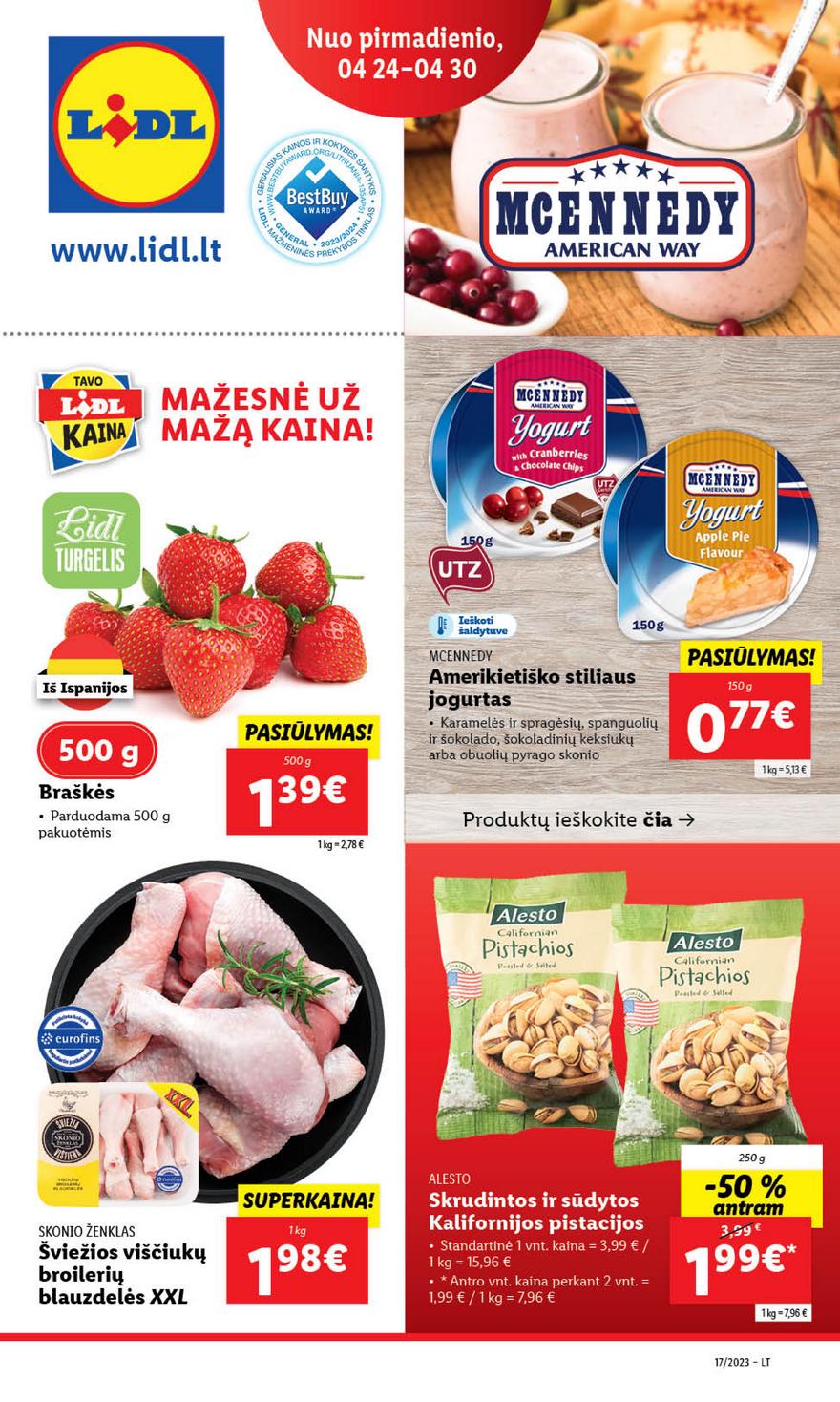Lidl maisto prekių pasiūlymai akcijos nuo 
  2023-04-24 iki 
  2023-05-01 | Leidinukas.lt puslapis 1