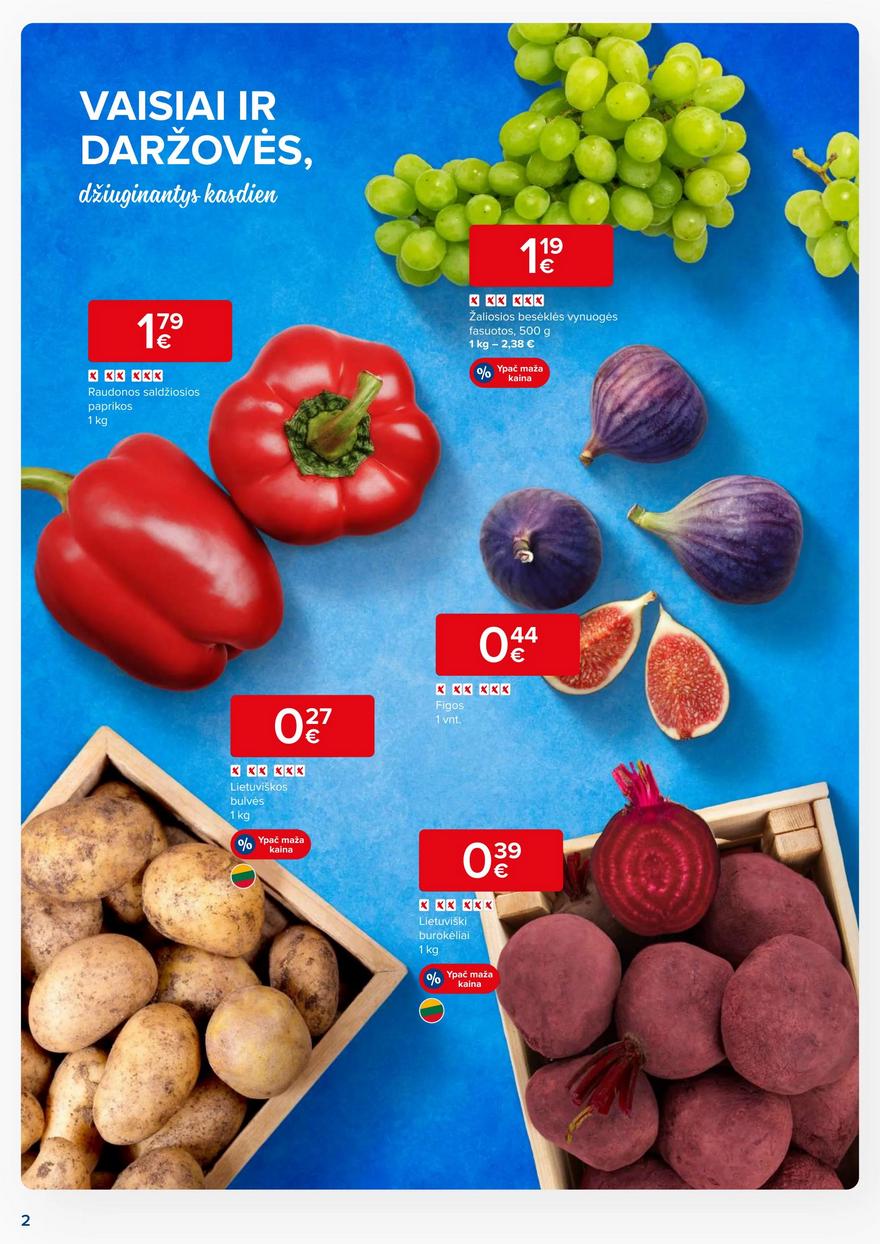 Maxima kaininis leidinys akcijos nuo 
  2023-09-12 iki 
  2023-09-18 | Leidinukas.lt puslapis 2