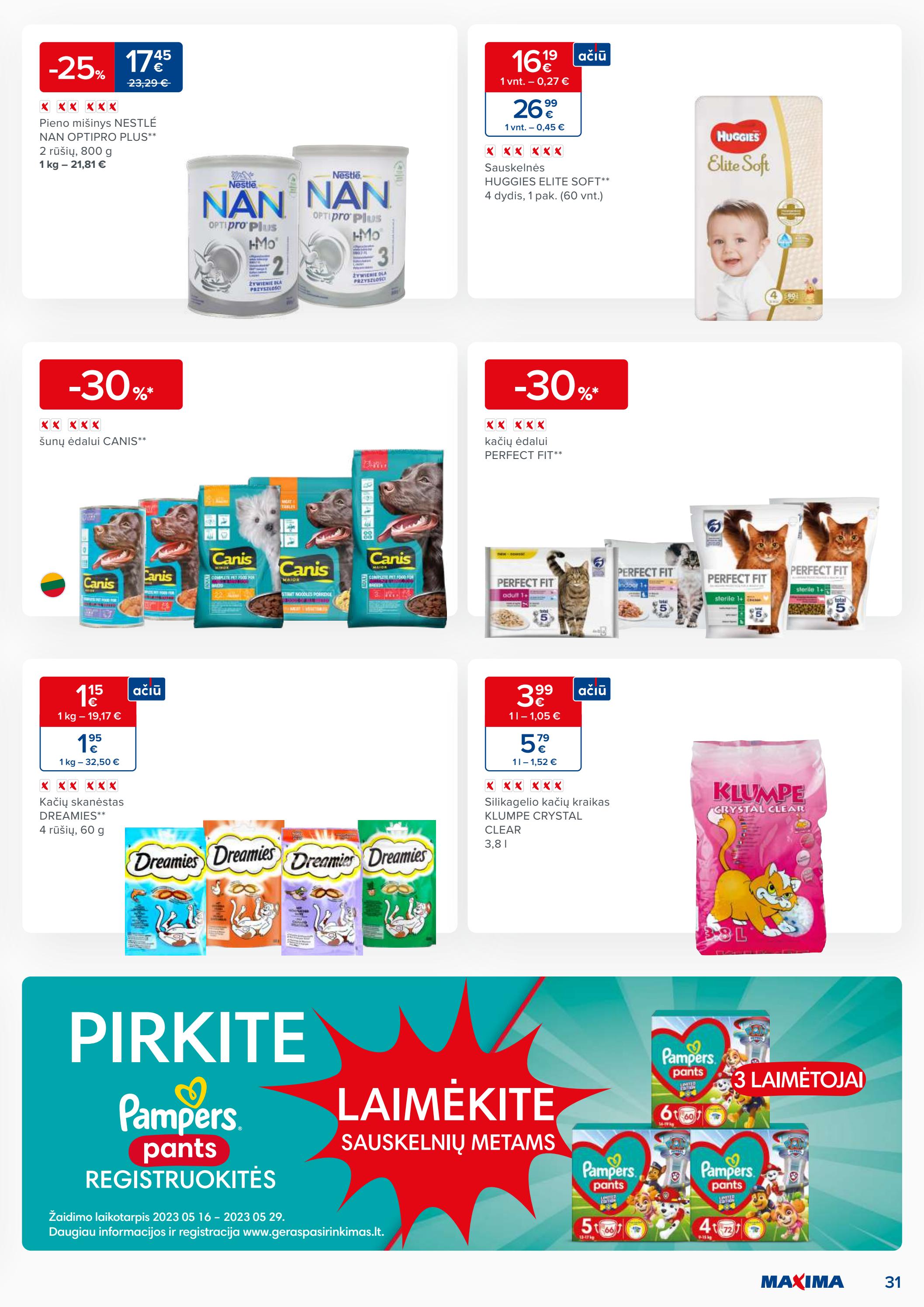 Maxima kaininis leidinys akcijos nuo 
  2023-05-23 iki 
  2023-05-29 | Leidinukas.lt puslapis 31