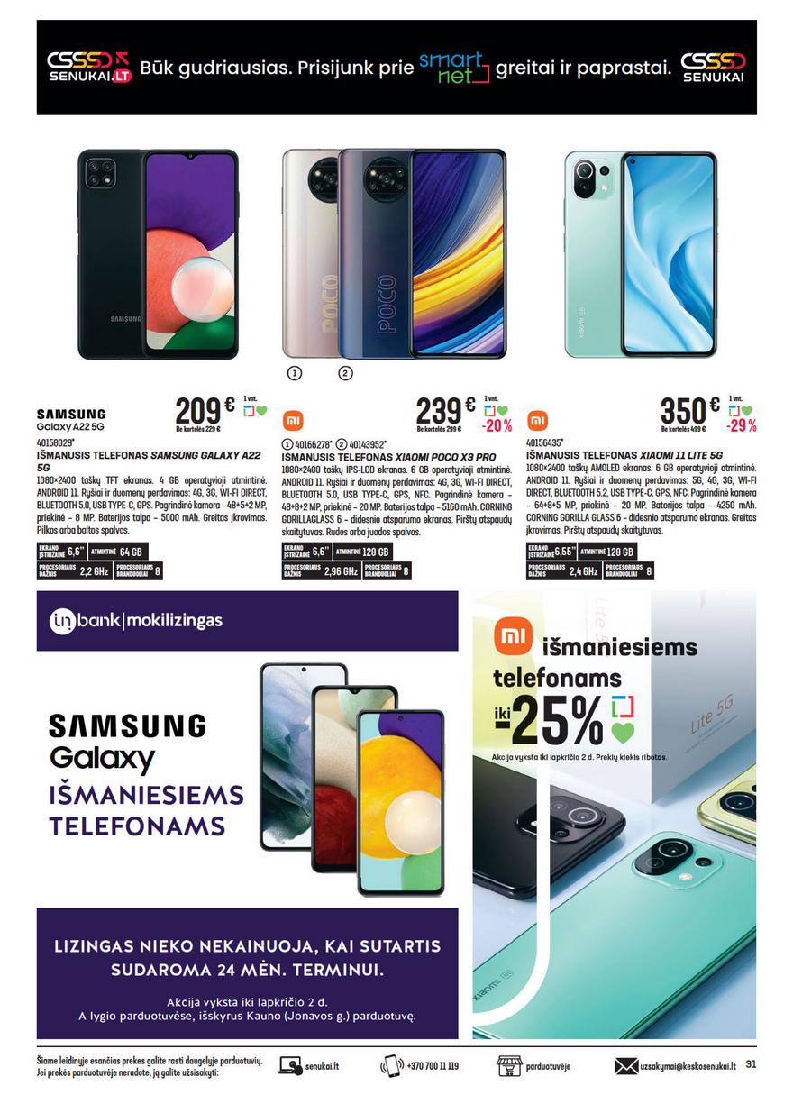 Senukai leidinys akcijos nuo 
  2021-10-14 iki 
  2021-11-02 | Leidinukas.lt puslapis 31