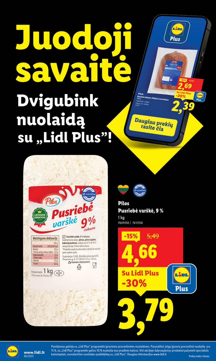 Lidl leidinys naujas akcijos nuo 
  2025-11-24 iki 
  2025-11-30 | Leidinukas.lt puslapis 4