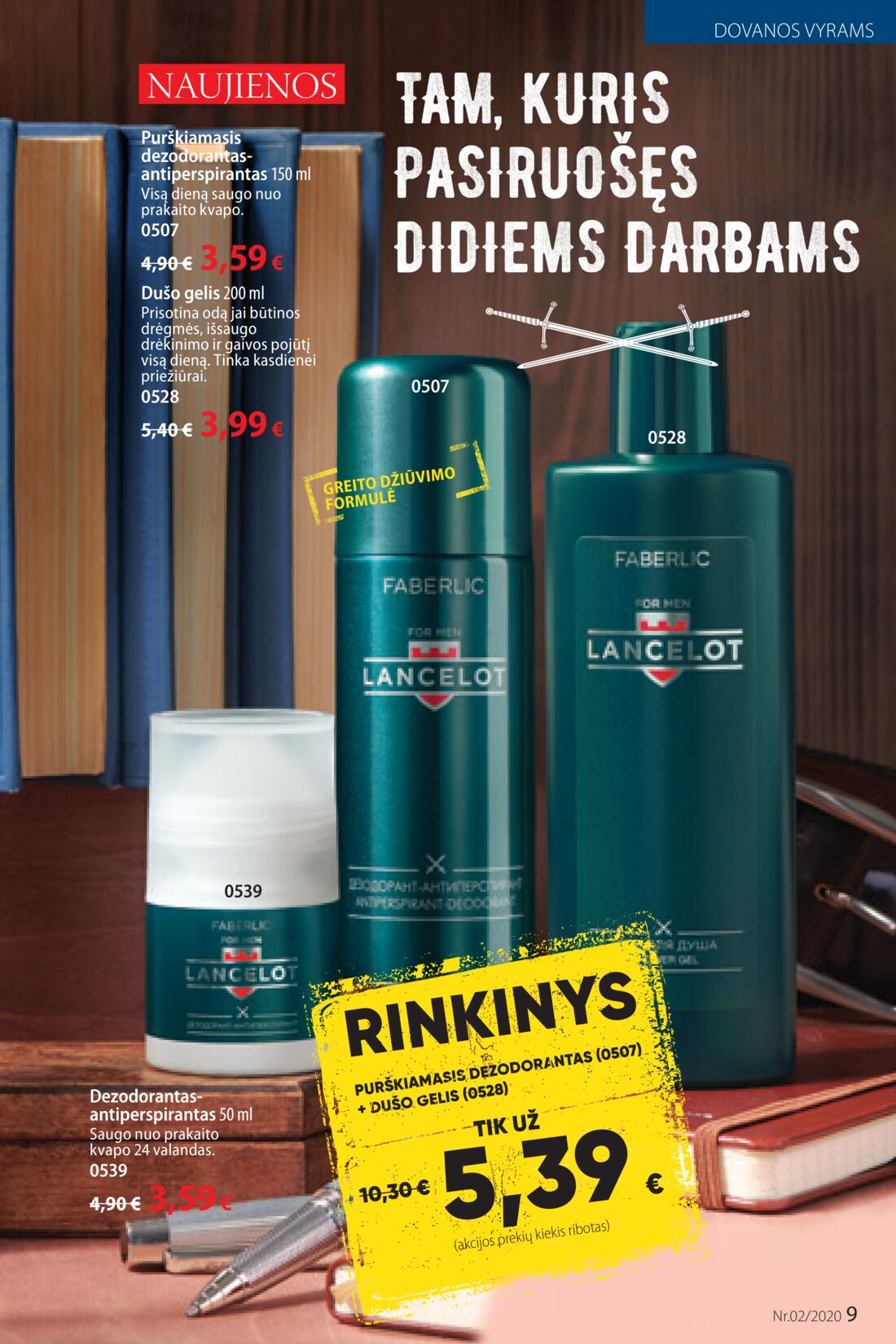 Faberlic leidinys akcijos nuo 
  2020-01-20 iki 
  2020-02-09 | Leidinukas.lt puslapis 9