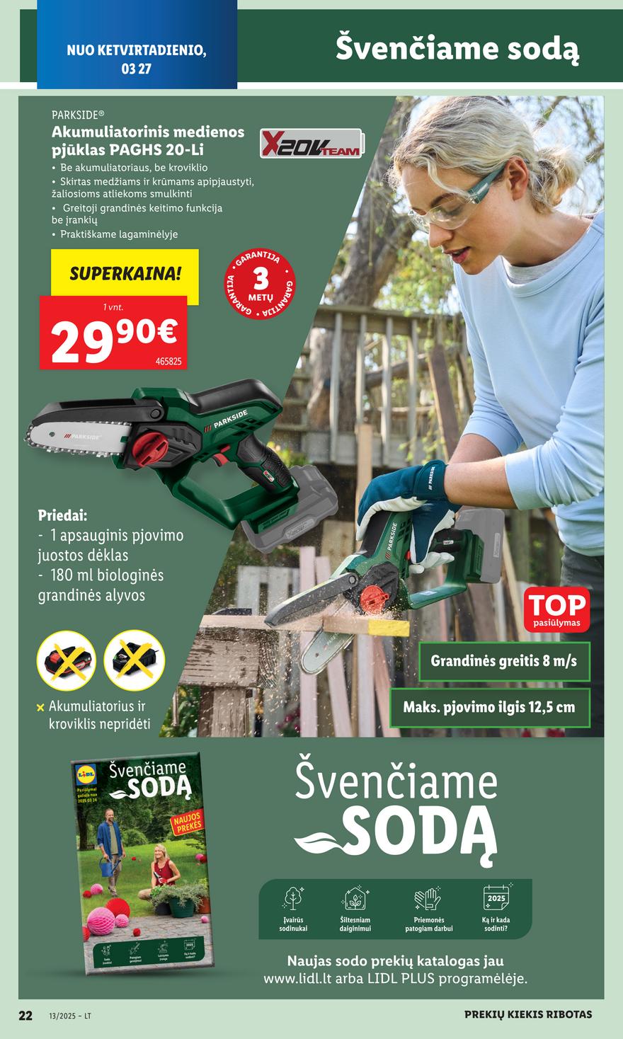 Lidl ne maisto leidinys akcijos nuo 
  2025-03-24 iki 
  2025-03-30 | Leidinukas.lt puslapis 22