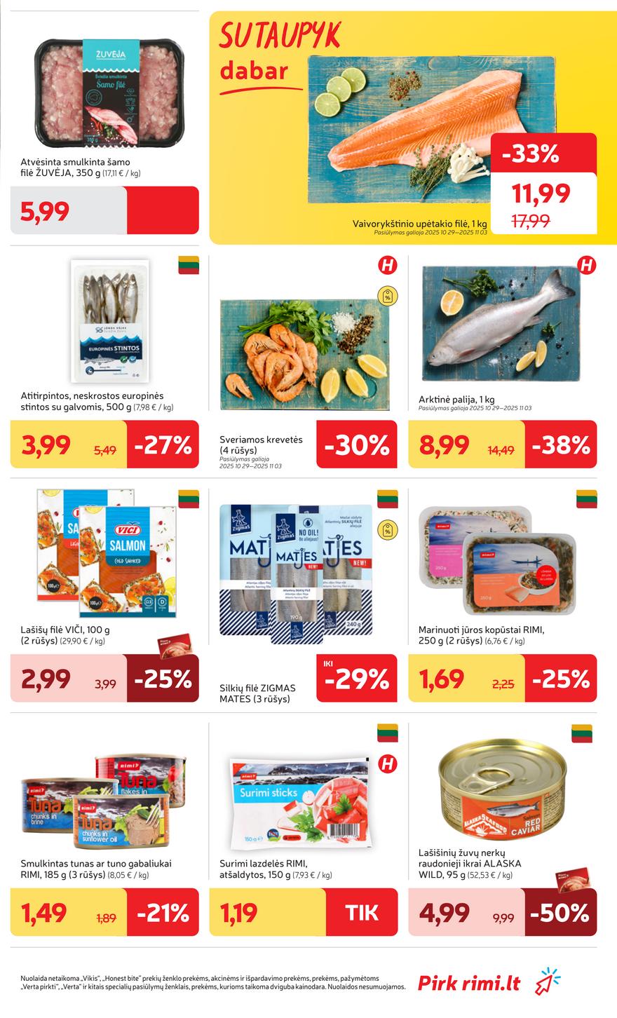 Rimi leidinys akcijos nuo 
  2025-10-28 iki 
  2025-11-03 | Leidinukas.lt puslapis 11