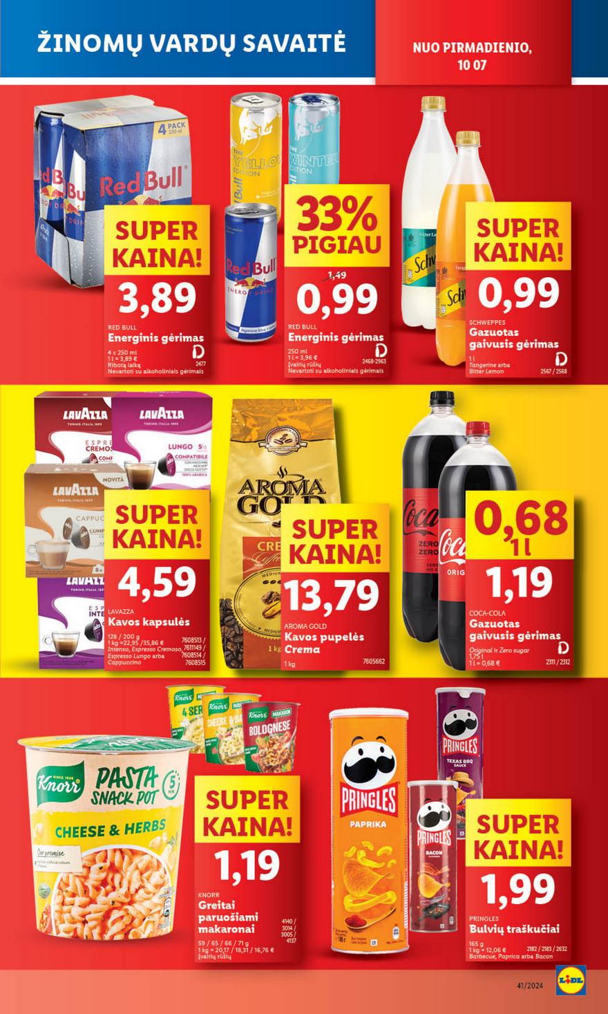 Lidl savaitinis leidinys akcijos nuo
2024-10-07 iki
2024-10-13 | Leidinukas.lt puslapis 13