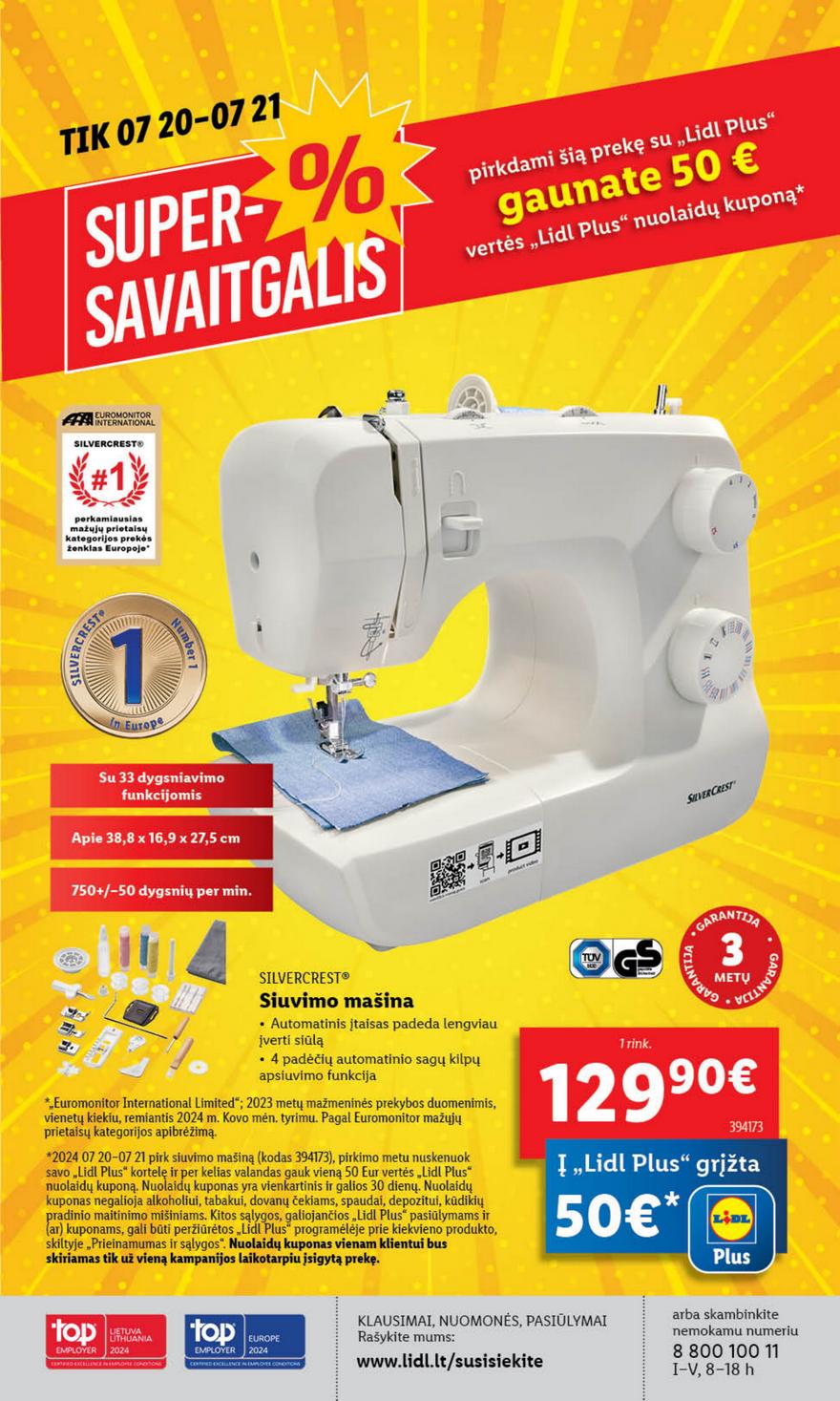 Lidl ne maisto leidinys akcijos nuo 
  2024-07-15 iki 
  2024-07-21 | Leidinukas.lt puslapis 50