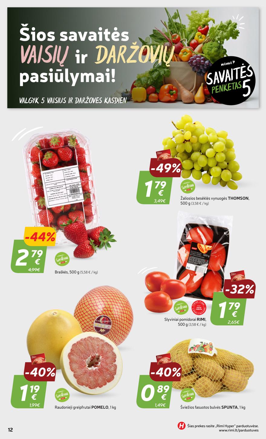 Rimi savaitinis leidinys 15 akcijos nuo 
  2025-04-08 iki 
  2025-04-14 | Leidinukas.lt puslapis 14