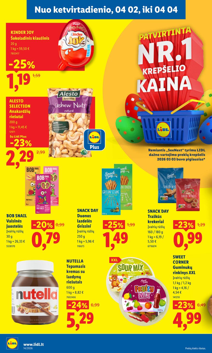Lidl leidinys akcijos nuo 
  2026-03-30 iki 
  2026-04-04 | Leidinukas.lt puslapis 34