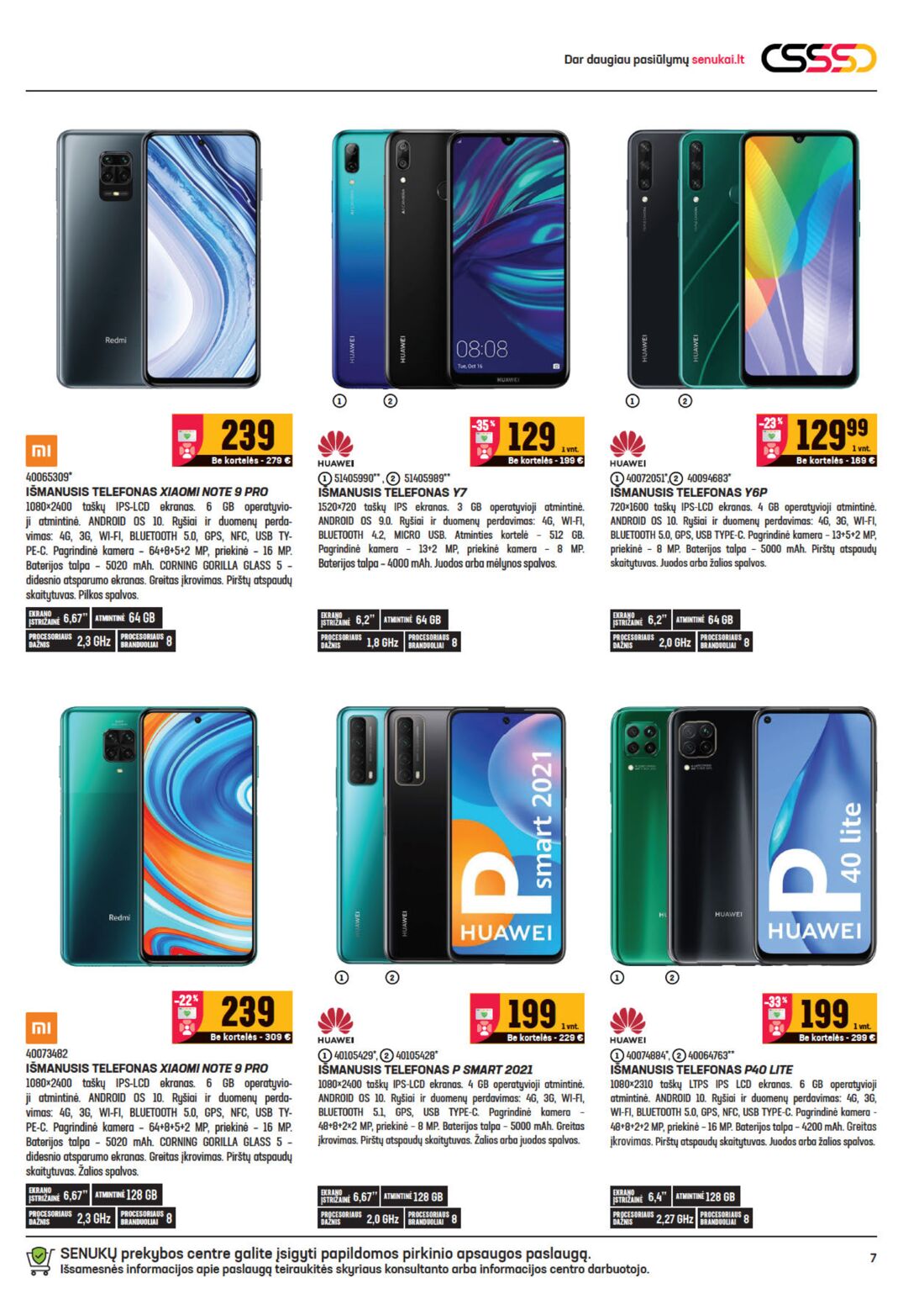 Senukai reklaminis leidinys akcijos nuo 
  2020-11-04 iki 
  2020-11-30 | Leidinukas.lt puslapis 7