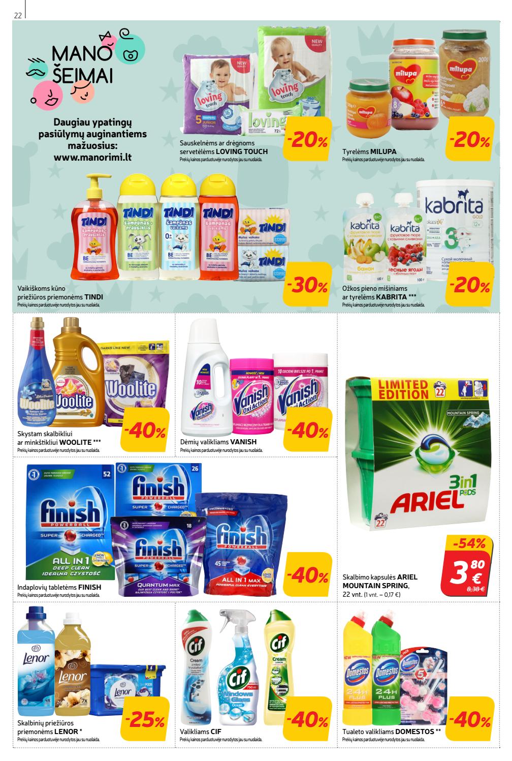 Rimi savaitinis leidinys akcijos nuo 
  2019-08-27 iki 
  2019-09-02 | Leidinukas.lt puslapis 22