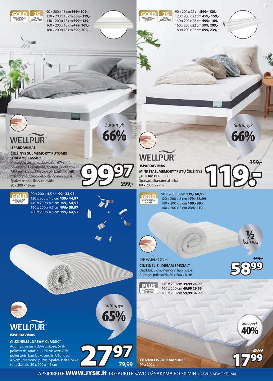 Jysk leidinys akcijos nuo 
  2021-06-08 iki 
  2021-06-21 | Leidinukas.lt puslapis 11
