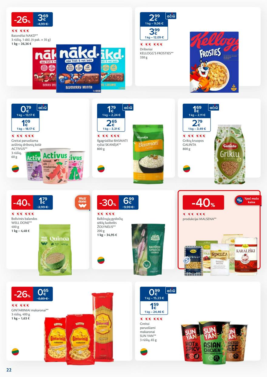 Maxima leidinys akcijos nuo 
  2024-05-28 iki 
  2024-06-03 | Leidinukas.lt puslapis 22