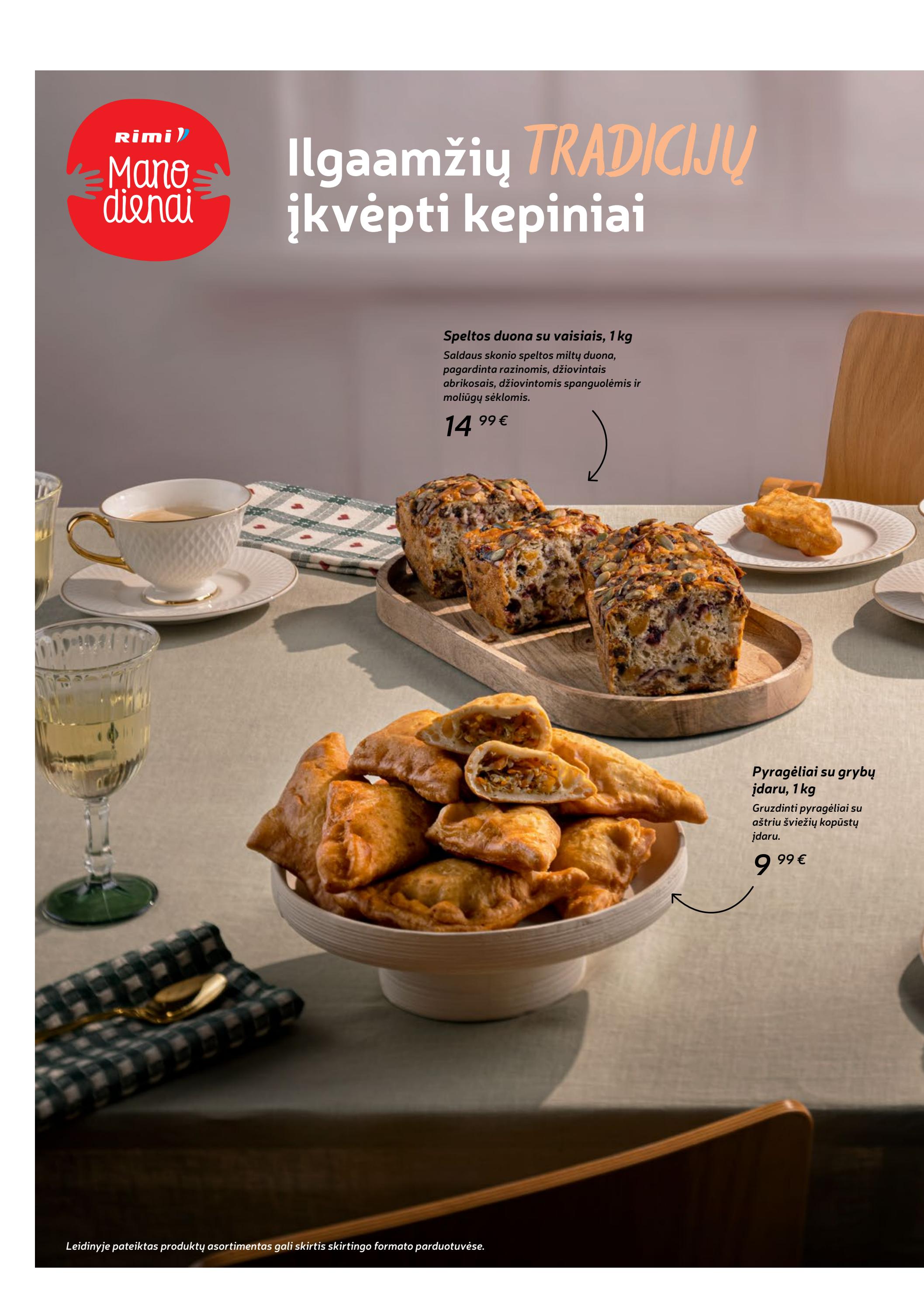 Rimi šventinis leidinys akcijos nuo
2022-12-01 iki
2023-01-01 | Leidinukas.lt puslapis 10
