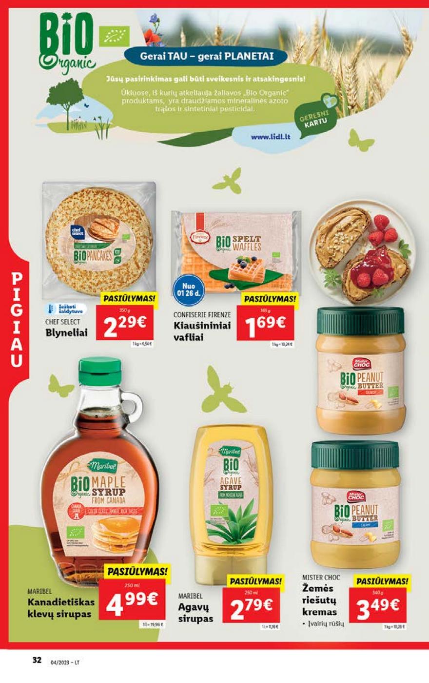 Lidl pasiūlymai akcijos nuo 
  2023-01-23 iki 
  2023-01-29 | Leidinukas.lt puslapis 32