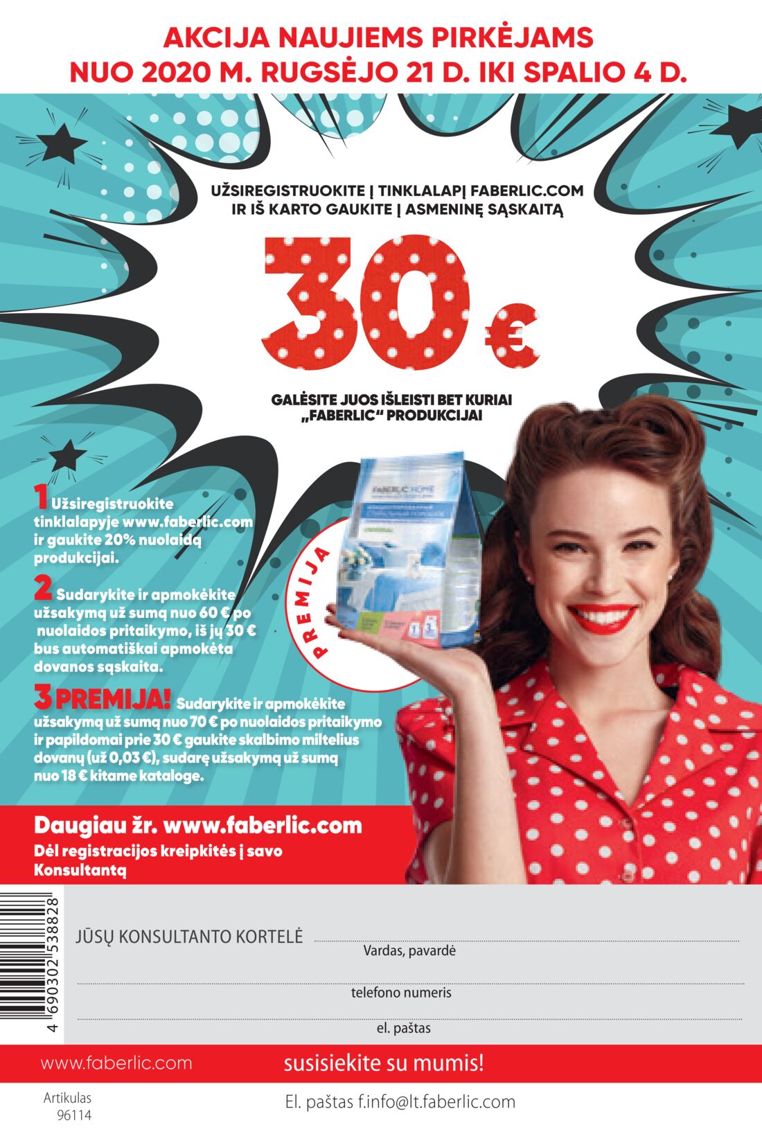 Faberlic leidinys akcijos nuo 
  2020-09-21 iki 
  2020-10-04 | Leidinukas.lt puslapis 330