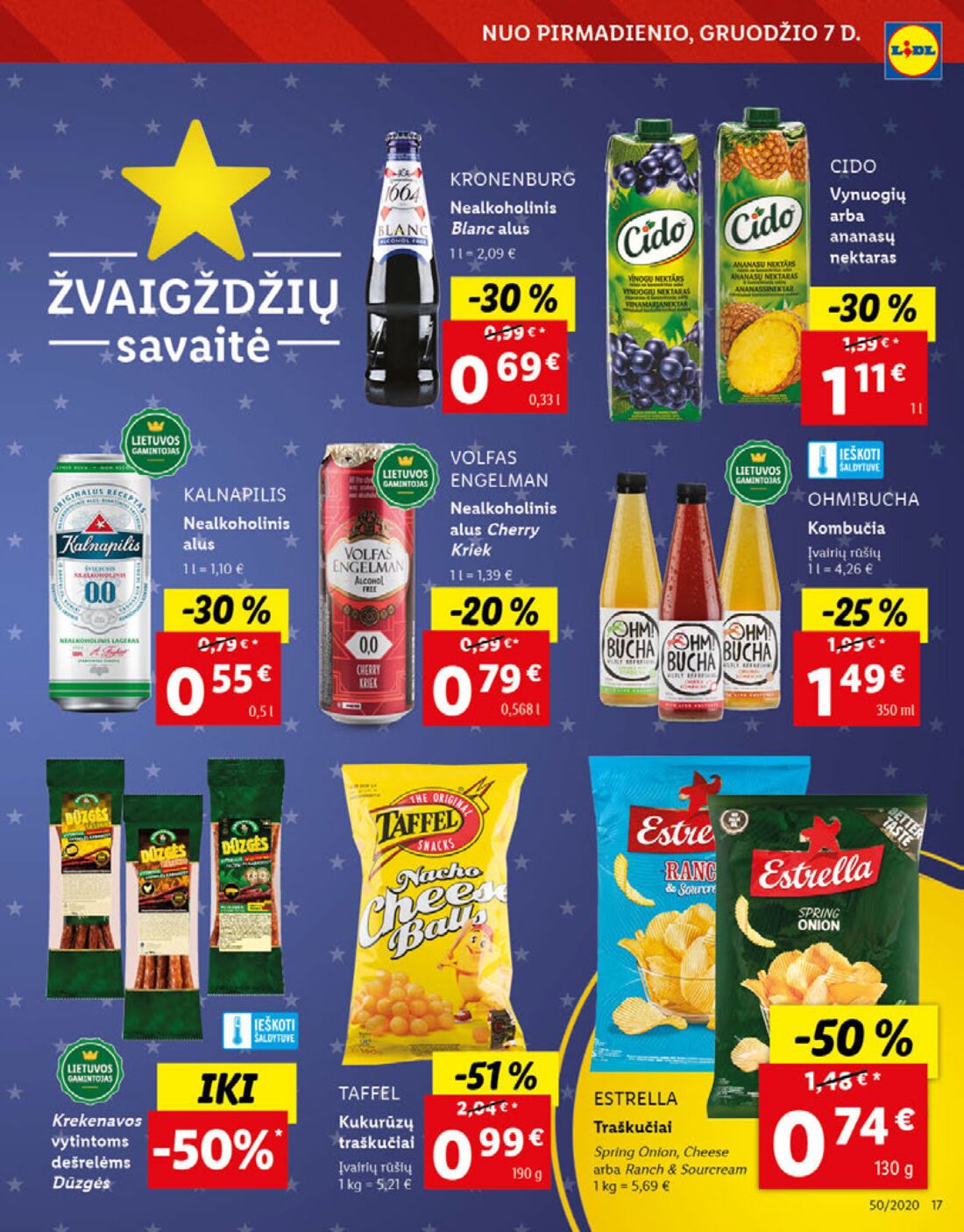 Lidl savaitinis leidinys akcijos nuo 
  2020-12-07 iki 
  2020-12-13 | Leidinukas.lt puslapis 17
