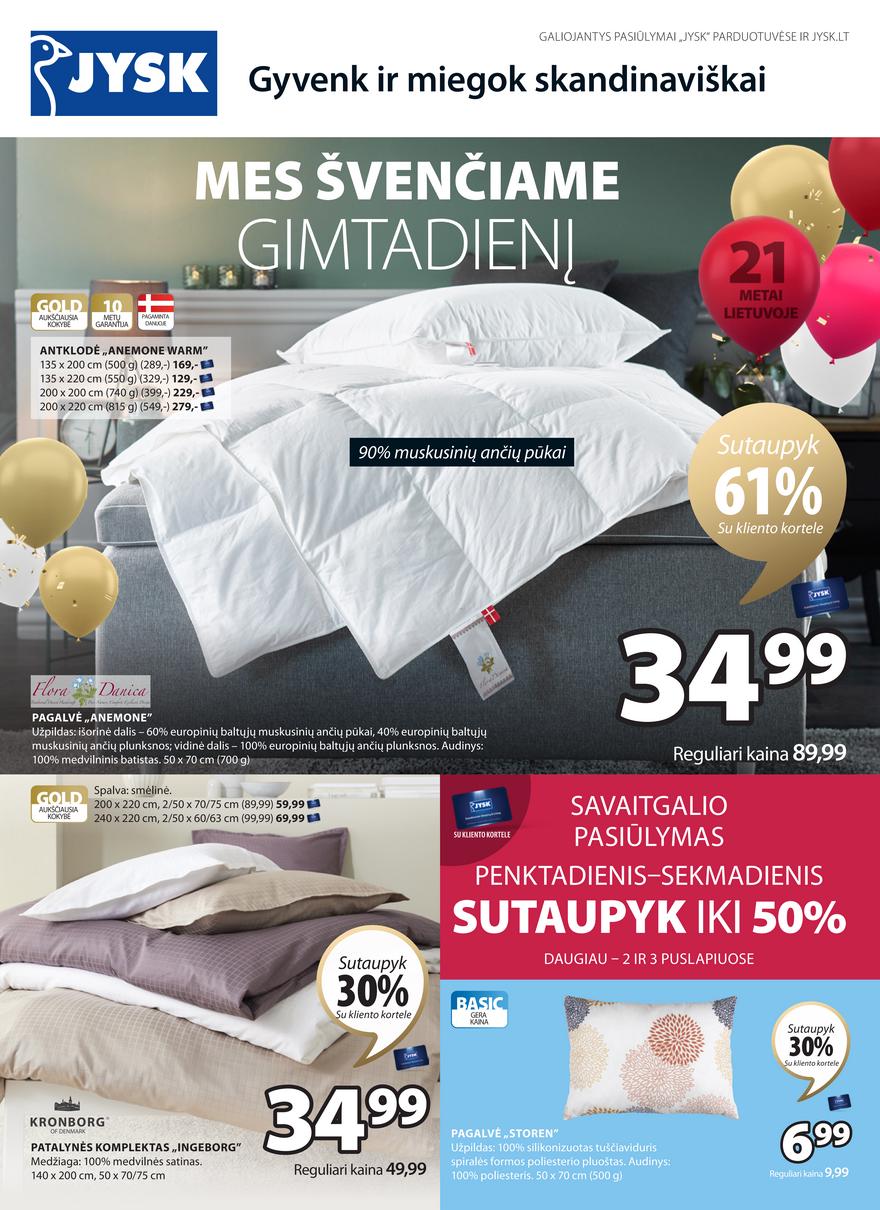 Jysk leidinys akcijos nuo 
  2022-10-11 iki 
  2022-10-17 | Leidinukas.lt puslapis 2